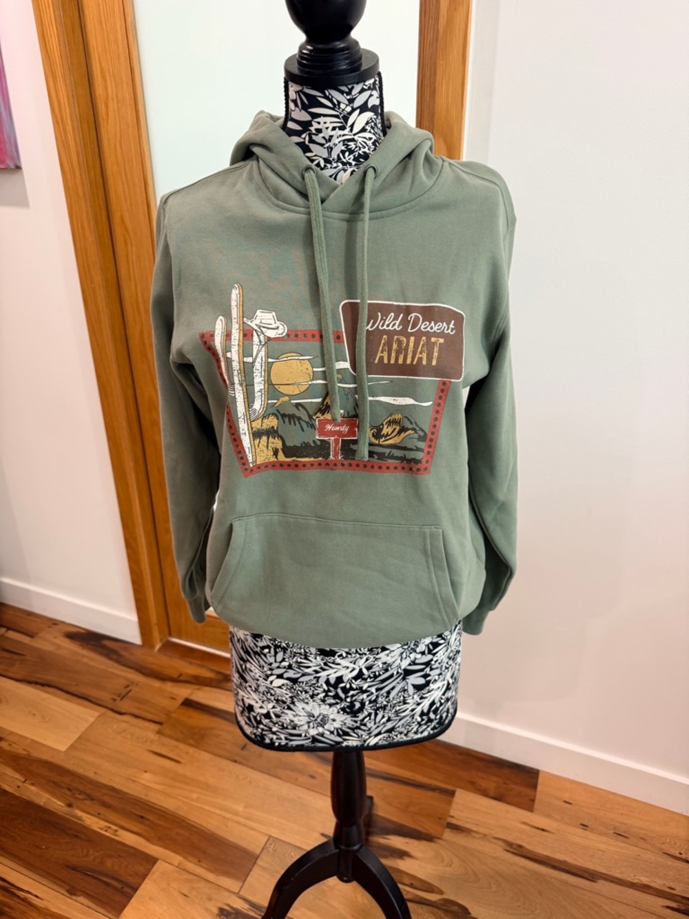 Ariat Ladies Route 66 -Sea Spray Green Hoodie